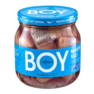 BOY Maustesilli 580g MSC kalorit ja ravintosisältö