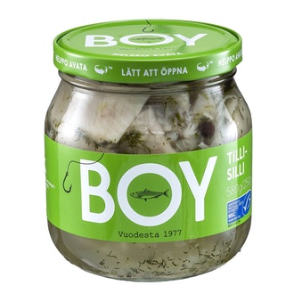 Boy Tillisilli 580g MSC kalorit ja ravintosisältö - 190 kcal