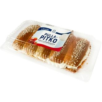 Sinuhen Pullapitko kermalla ja mansikkahillolla 340g täytepitko kalorit ja ravintosisältö - 330 kcal