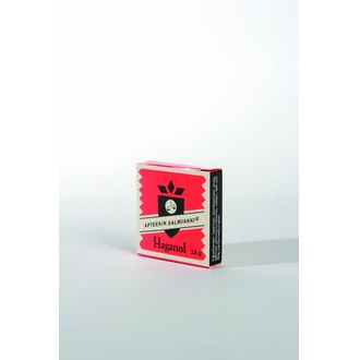 Haganol Apteekin salmiakki 15g kalorit ja ravintosisältö - 347 kcal