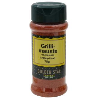 Golden Star Grillimauste maustesuola 75g kalorit ja ravintosisältö - 123 kcal