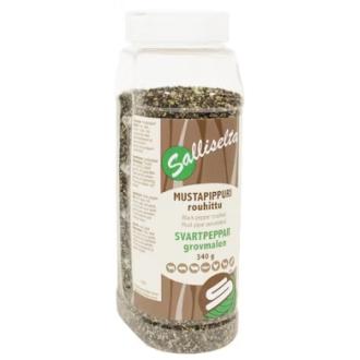 Salliselta Mustapippuri rouhittu 340g