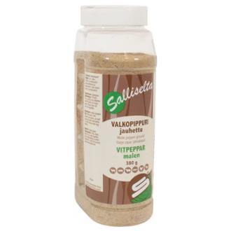 Salliselta Valkopippuri 380g jauhettu kalorit ja ravintosisältö - 283 kcal
