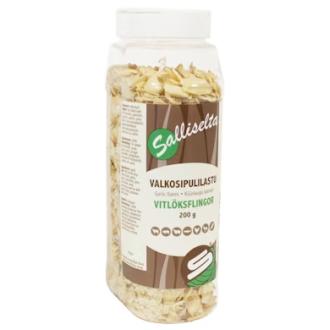 Sallinen valkosipulilastu 200g kalorit ja ravintosisältö - 332 kcal