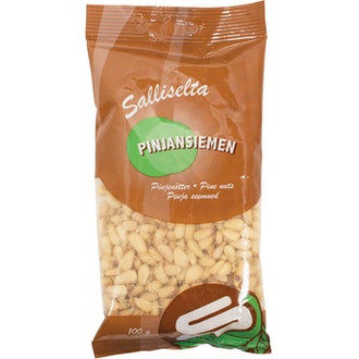 Sallinen pinjansiemen 100g kalorit ja ravintosisältö - 673 kcal