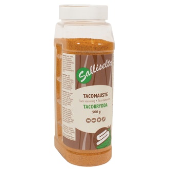 Sallinen Taco mausteseos 500g kalorit ja ravintosisältö
