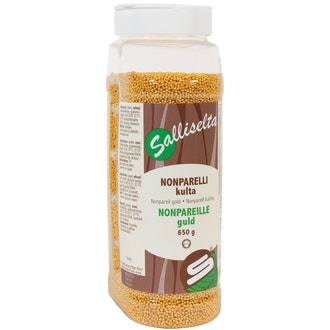 Sallinen nonparelli kulta 650g kalorit ja ravintosisältö - 367 kcal