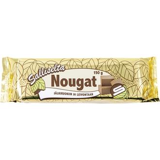 Salliselta Nougat 150g kalorit ja ravintosisältö - 553 kcal