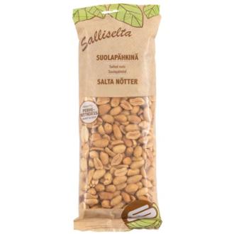 Salliselta Suolapähkinä 250g kalorit ja ravintosisältö - 626 kcal