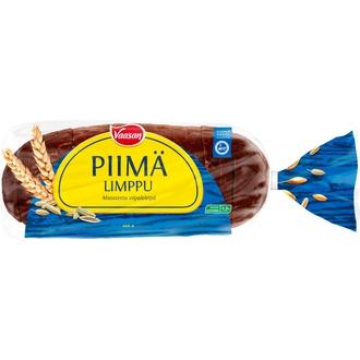 Vaasan Piimälimppu 400 g maustettu viipalesekaleipä kalorit ja ravintosisältö - 283 kcal
