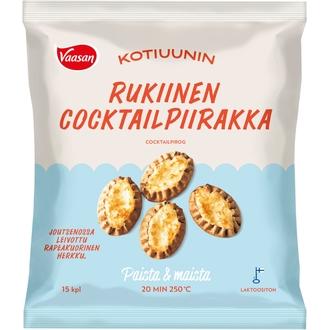 Vaasan Kotiuunin Cocktailpiirakka 15x45g kalorit ja ravintosisältö