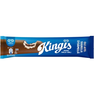 Kingis kermajäätelöpuikko Original vanilja 53g kalorit ja ravintosisältö