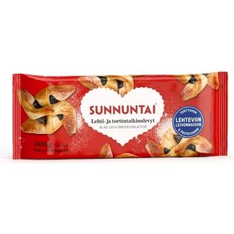Sunnuntai lehti- ja torttutaikinalevyt 500 g kalorit ja ravintosisältö