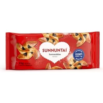 Sunnuntai torttutaikina 1 kg kalorit ja ravintosisältö