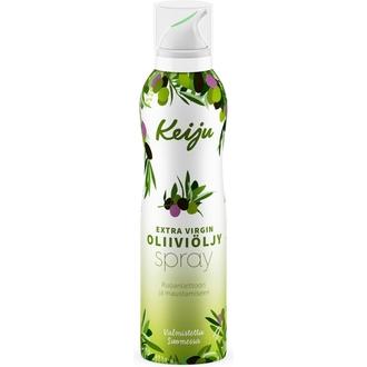 Keiju kylmäpuristettu extra virgin oliiviöljyspray 200 ml kalorit ja ravintosisältö