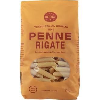 Herkku Penne rigate durumpasta 500 g kalorit ja ravintosisältö