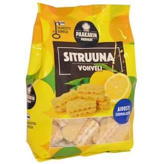 Paakarin Parhaat Sitruunavohveli 160g kalorit ja ravintosisältö - 573 kcal