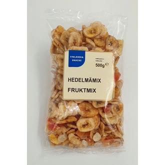 Finlandia Snacks Hedelmämix 500g kuivattuja hedelmiä kalorit ja ravintosisältö