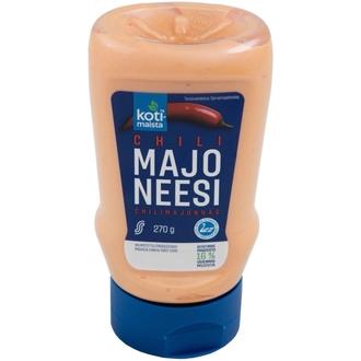 Kotimaista chilimajoneesi 270 g kalorit ja ravintosisältö - 483 kcal