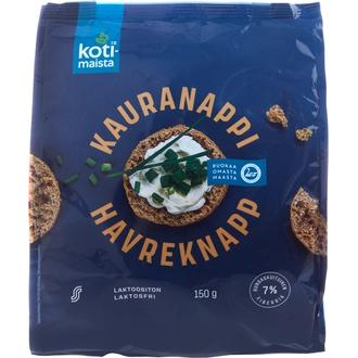 Kotimaista kauranappi 150 g kalorit ja ravintosisältö - 350 kcal