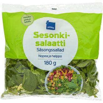 Rainbow sesonkisalaatti 180 g kalorit ja ravintosisältö - 15 kcal