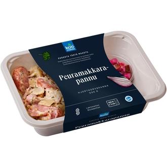 Kotimaista peuramakkarapannu 330 g kalorit ja ravintosisältö - 158 kcal