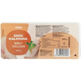 Coop savukalkkuna 200 g kalorit ja ravintosisältö - 85 kcal