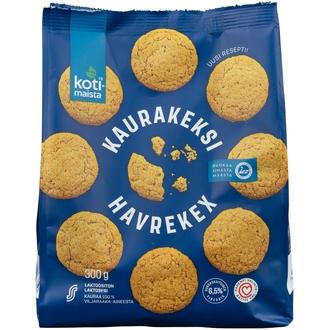 Kotimaista kaurakeksi 300 g kalorit ja ravintosisältö - 430 kcal
