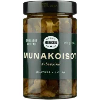Herkku grillatut munakoisot 290/180 g kalorit ja ravintosisältö - 115 kcal