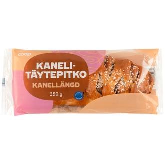 Coop kanelitäytepitko 350 g kalorit ja ravintosisältö - 363 kcal