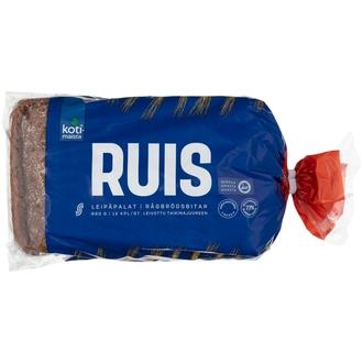 Kotimaista ruisleipäpalat 12 kpl 660 g kalorit ja ravintosisältö - 244 kcal