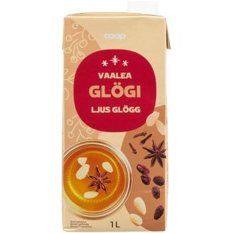 Coop vaalea glögijuoma 1l kalorit ja ravintosisältö - 44 kcal