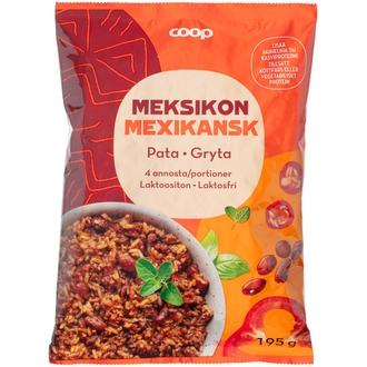 Coop meksikonpata 195 g kalorit ja ravintosisältö - 417 kcal