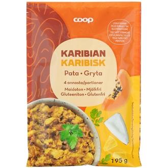 Coop Karibianpata-aines 195g kalorit ja ravintosisältö - 100 kcal