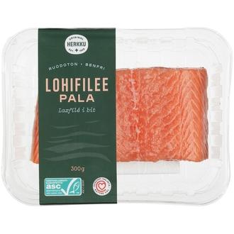 Herkku lohifileepala 300 g ASC kalorit ja ravintosisältö