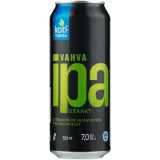 Kotimaista Vahva IPA 7,0% olut 0,5l tölkki kalorit ja ravintosisältö - 59 kcal