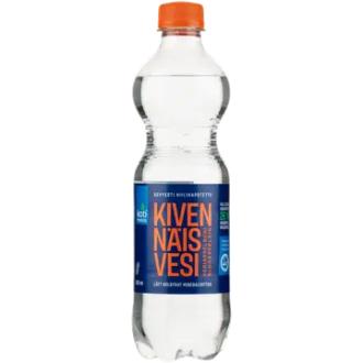 Kotimaista hiilihapotettu Kivennäisvesi veriappelsiini 500 ml kalorit ja ravintosisältö - 0 kcal