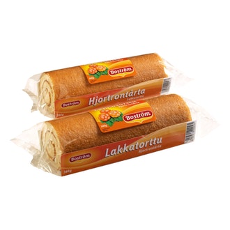 Boström Lakkatorttu 360g kalorit ja ravintosisältö - 355 kcal