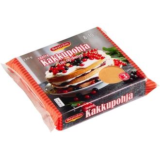 Boström Kakkupohja 220 g kalorit ja ravintosisältö