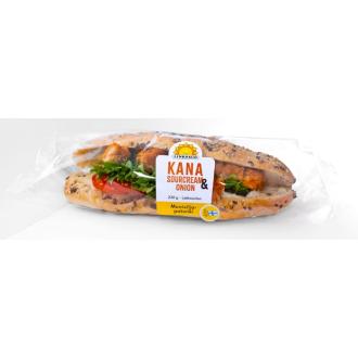 Linkosuo kana ja sour cream & onion patonki 230g kalorit ja ravintosisältö