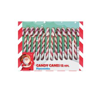 Candy Canes 144g Karkkikeppi kalorit ja ravintosisältö - 395 kcal