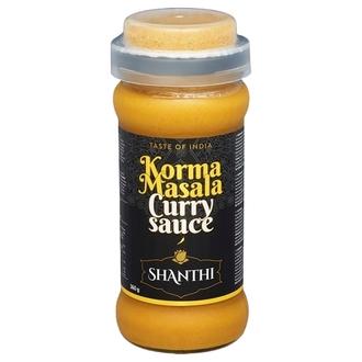 SHANTHI Korma Masala Curry kastiketta 360g kalorit ja ravintosisältö