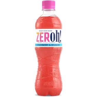 ZERoh! Strawberry & Rhubarb Juomatiiviste 500 ml kalorit ja ravintosisältö - 1 kcal