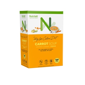 Nutrilett Carrot Soup Coconut&Ginger vegan VLCD 5x33g  erittäin niukkaenergiainen ruokavalionkorvike kalorit ja ravintosisältö - 392 kcal