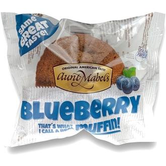 Aunt Mabel's mustikkamuffinssi 100g kalorit ja ravintosisältö - 348 kcal