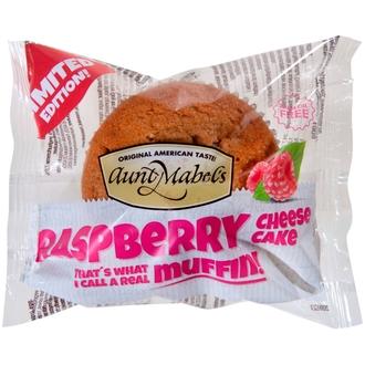 Aunt Mabel's Vadelmamuffinssi 100g kalorit ja ravintosisältö - 384 kcal
