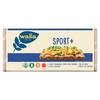 Wasa Sport+ näkkileipä 450g kalorit ja ravintosisältö