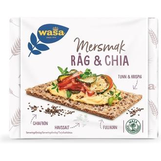 Wasa Mersmak Ruis & Chia Näkkileipä 245g