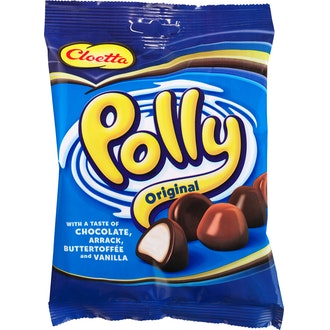 Cloetta Polly Original makeissekoitus 200g kalorit ja ravintosisältö