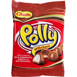 Polly makeispussi 200g milkchoco kalorit ja ravintosisältö